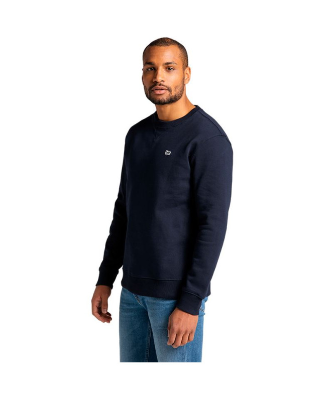 Sweat Lee Plain Crew Sws Homme