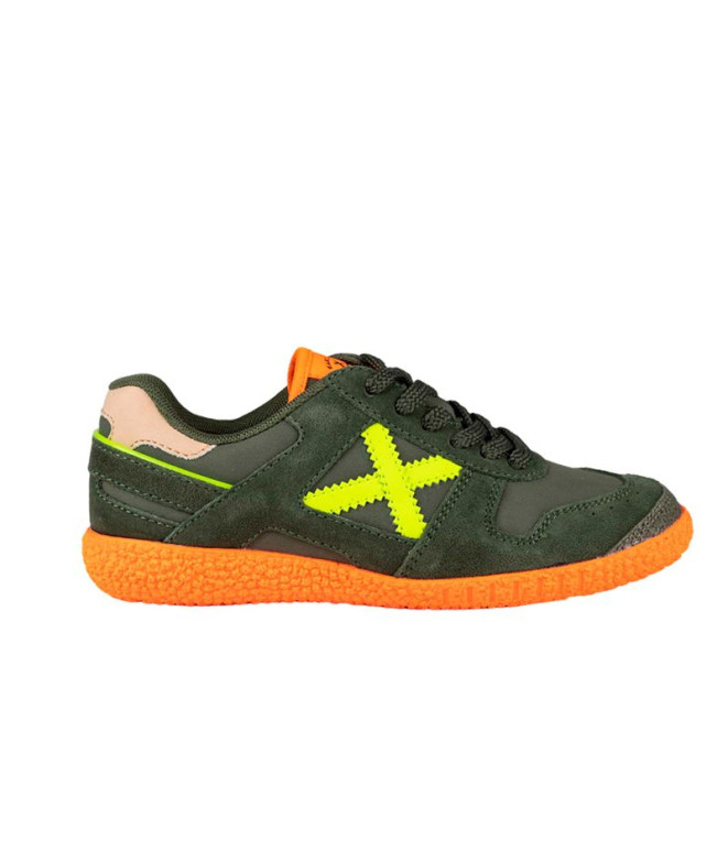 Zapatillas Munich Mini Goal 1594 Infantil Caqui