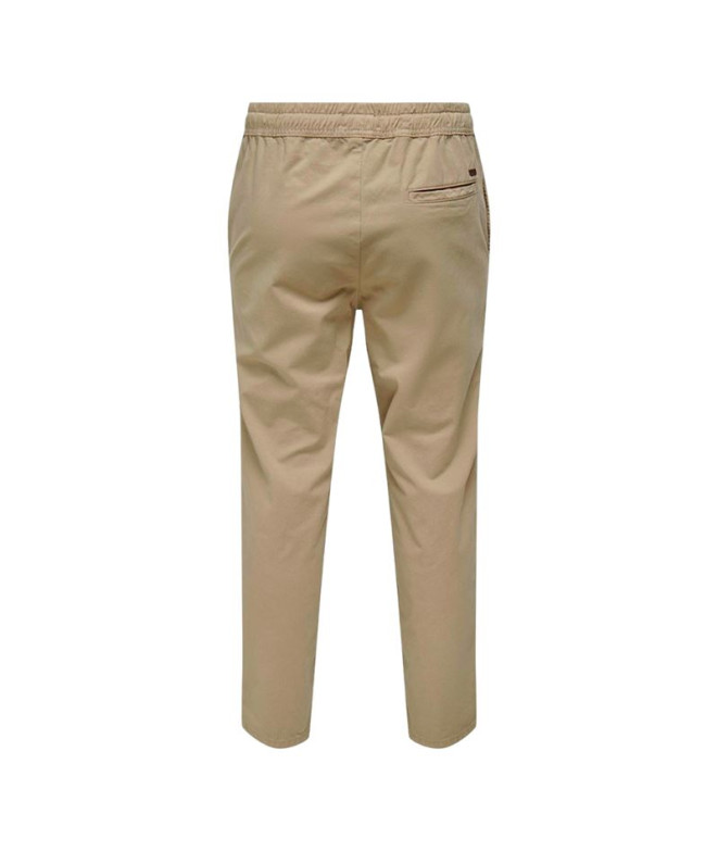Calça Only & Sons Onslinus Taper 0183 Coriander...