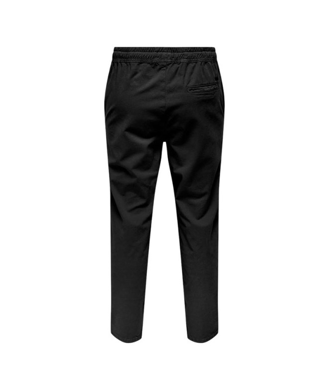 Calça Only & Sons Onslinus Taper 0183 Preto Homem