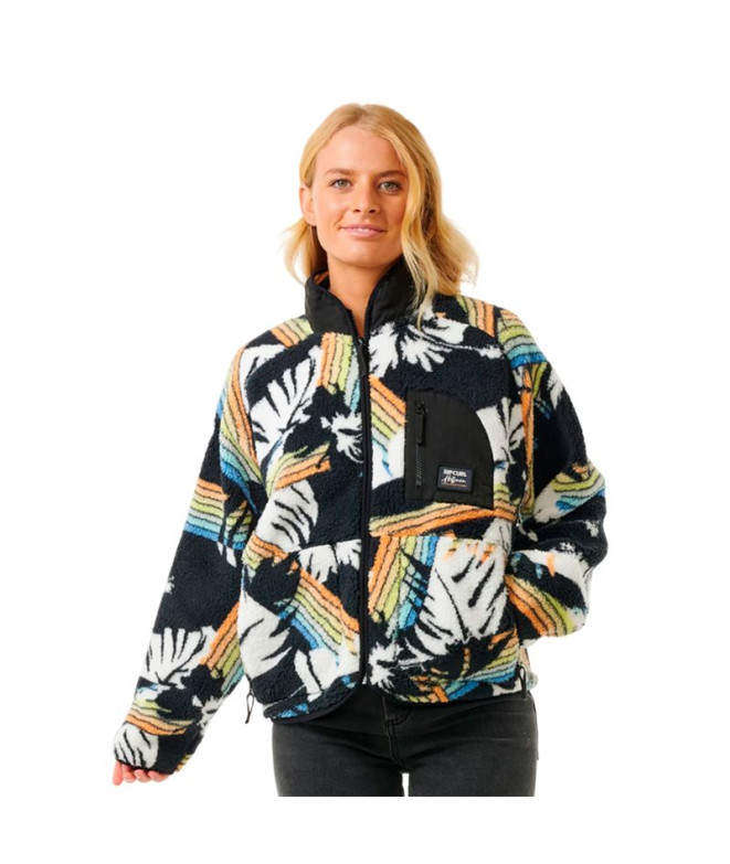 Sweat Rip Curl Polar Femme High Tide Hoffman Fleece Multico