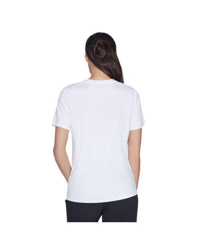Camiseta Skechers T-shirt Godri Swift Branco...