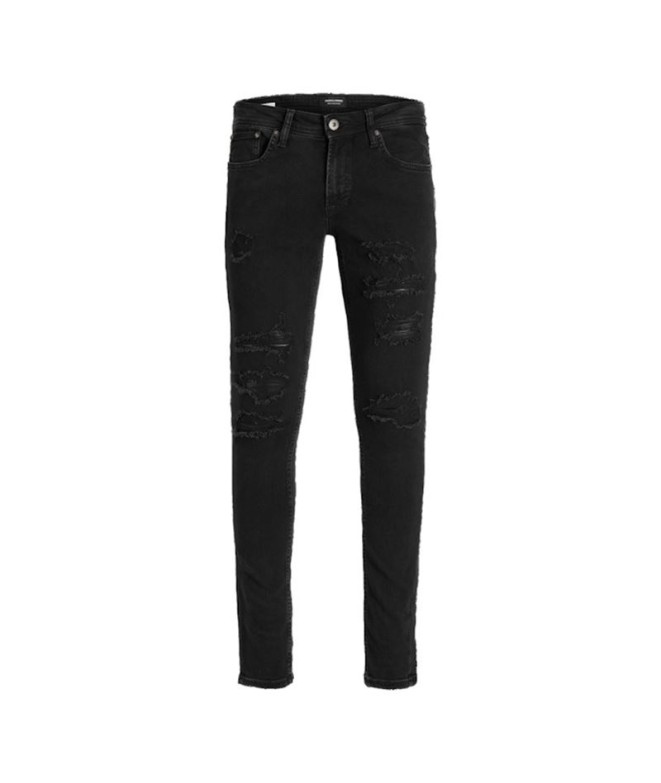 Calça Homem Jack & Jones Liam Original Am 502 50Sps Black Denim