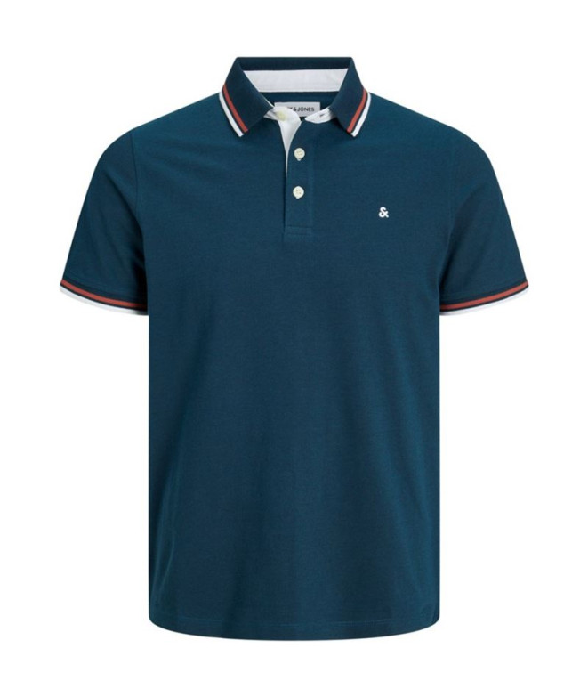 Polo Homem Jack & Jones Epaulos Sailor Blue