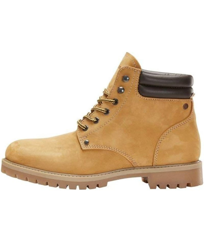 Chaussures Homme Jack & Jones Jfwstoke Nubuck Boot Honey