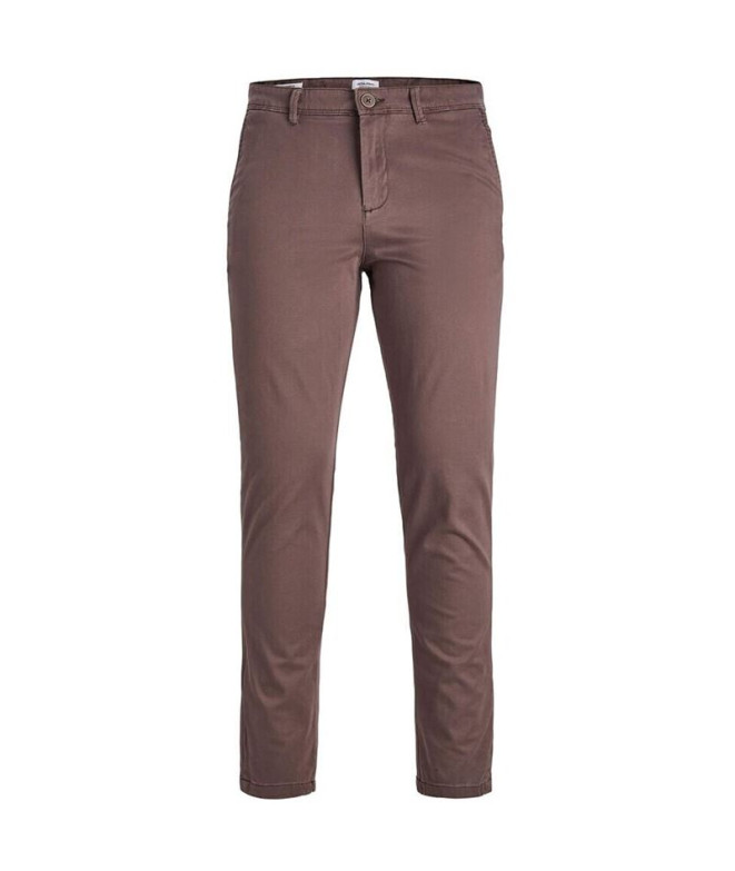 Calça Homem Jack & Jones Tmarco Bowie Seal Castanho