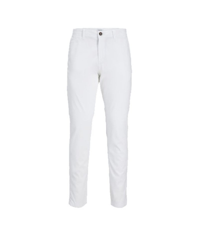 Calça Homem Jack & Jones Tmarco Bowie Branco