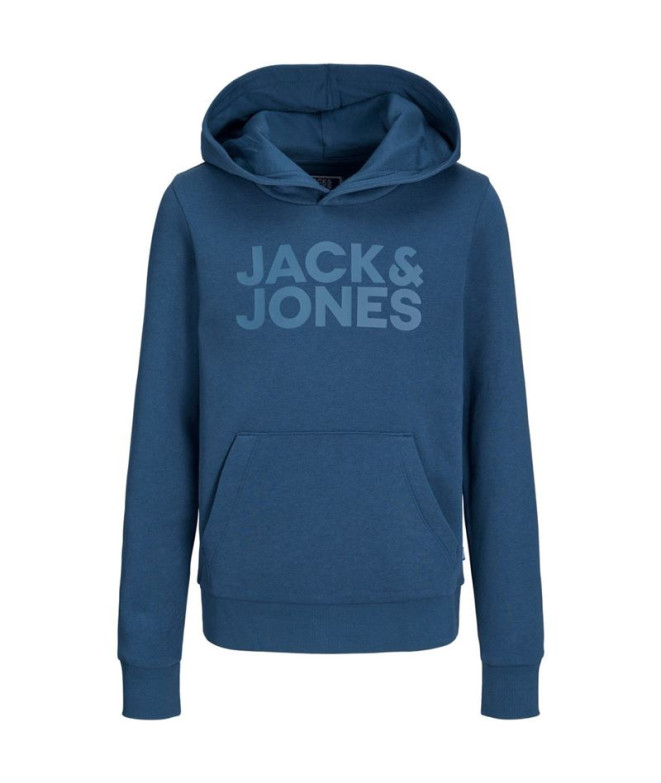 Moletom Homem Jack & Jones Ecorp Logo Ensign Blue