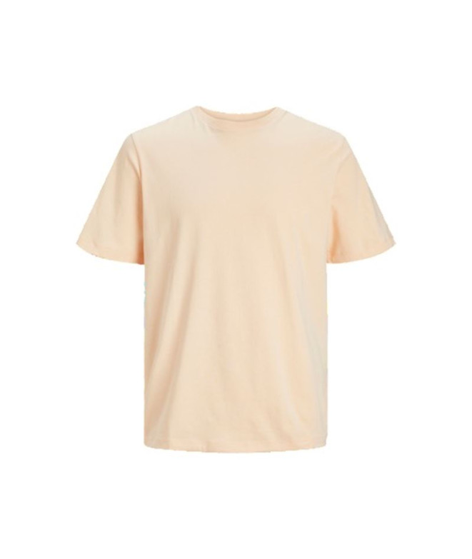 Camiseta Jack & Jones Organic Basic O-Neck Hombre Apricot Ice