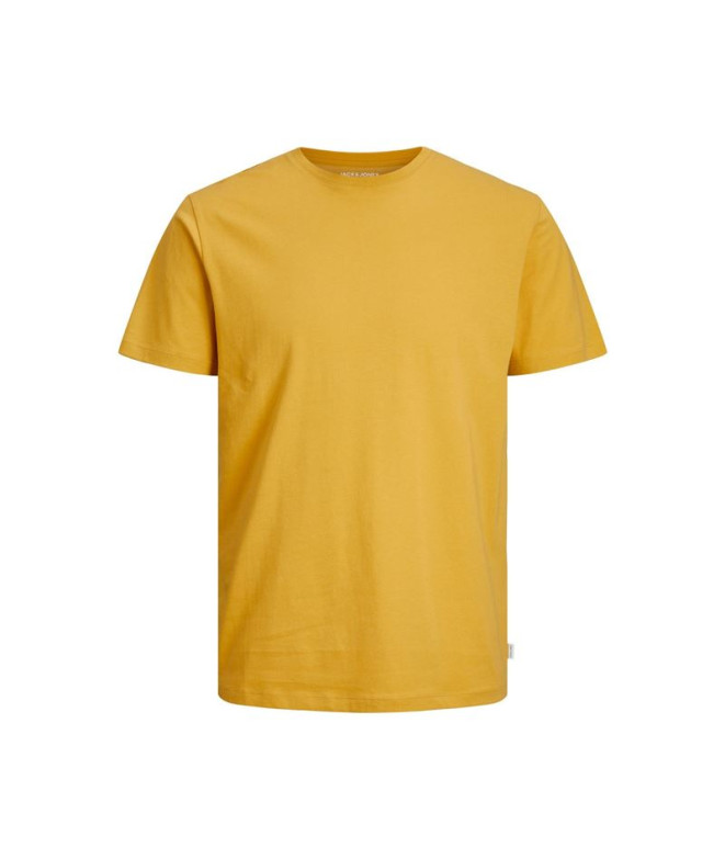 T-shirt Homme Jack & Jones Organic Basic col rond Honey Gold