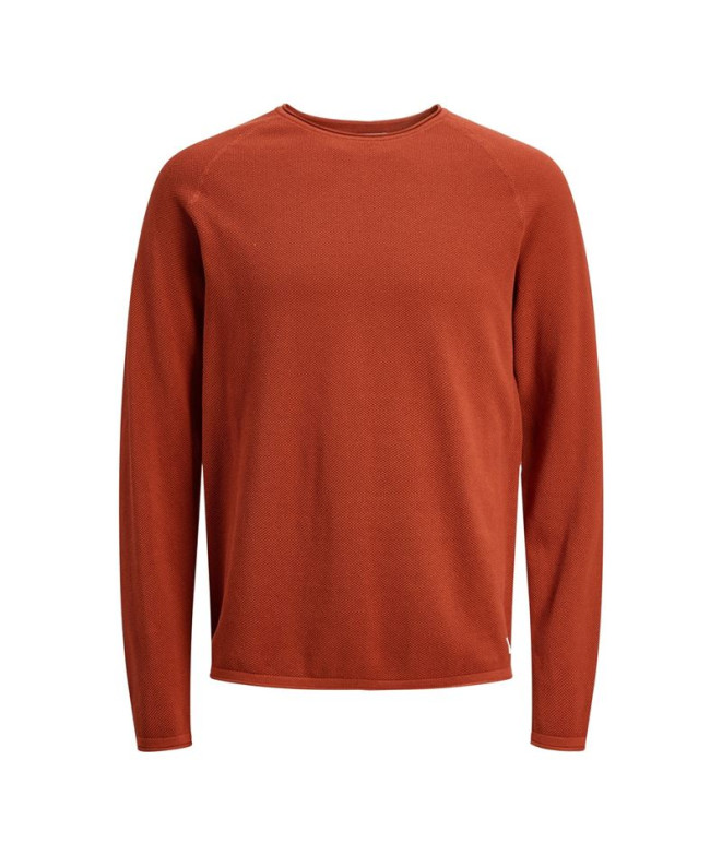 Sweat Homme Jack & Jones Ehill Knit Cinnabar