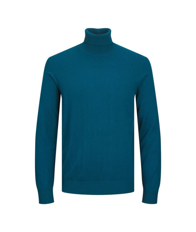 Moletom Homem Jack & Jones Eemil Knit Roll Sailor Azul