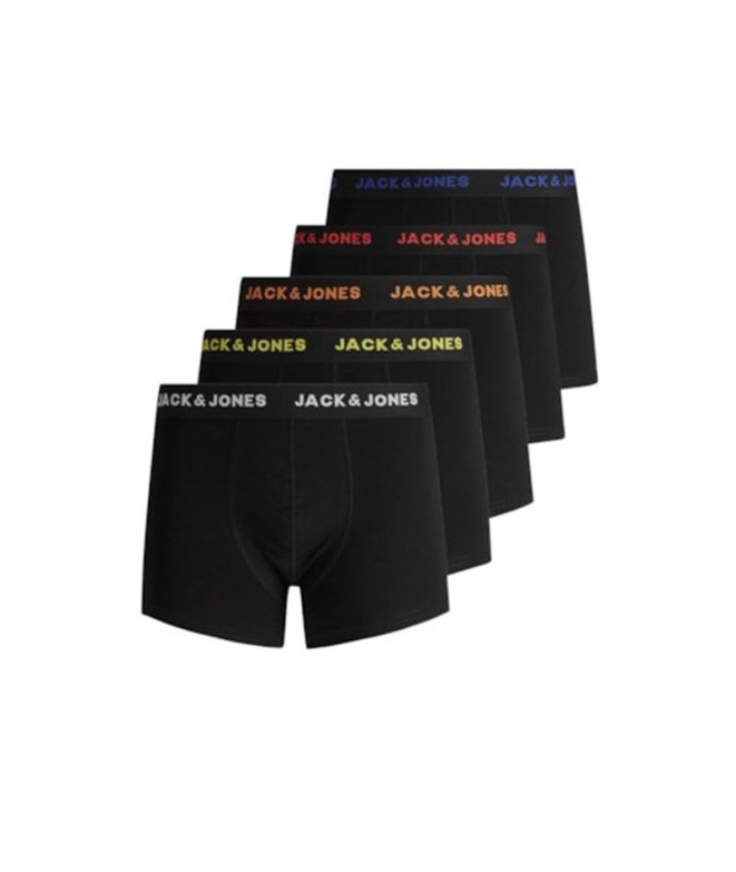Calzoncillos Jack & Jones Jacblack Friday Hombre Black 5 Pack