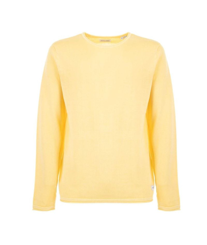 Sweat Homme Jack & Jones Eleo Knit French Vanilla