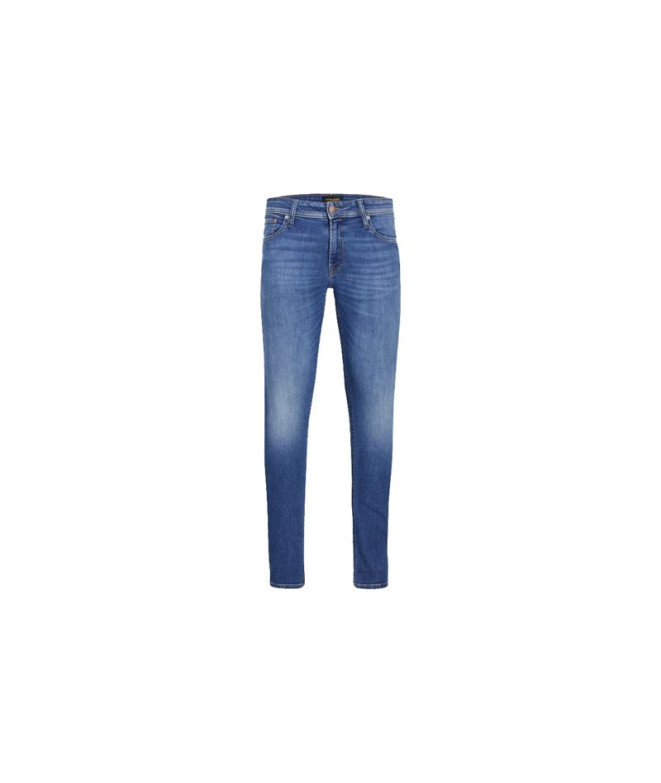 Calça Homem Jack and Jones liam original Sbd 114 50Sps Blue Denim