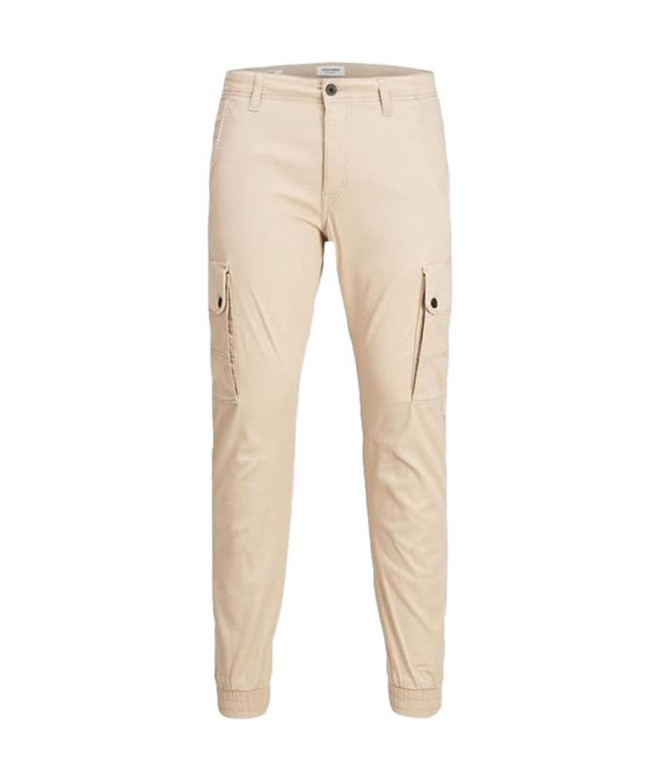 Pantalon Homme Jack and Jones paul warner 111 Poivre blanc