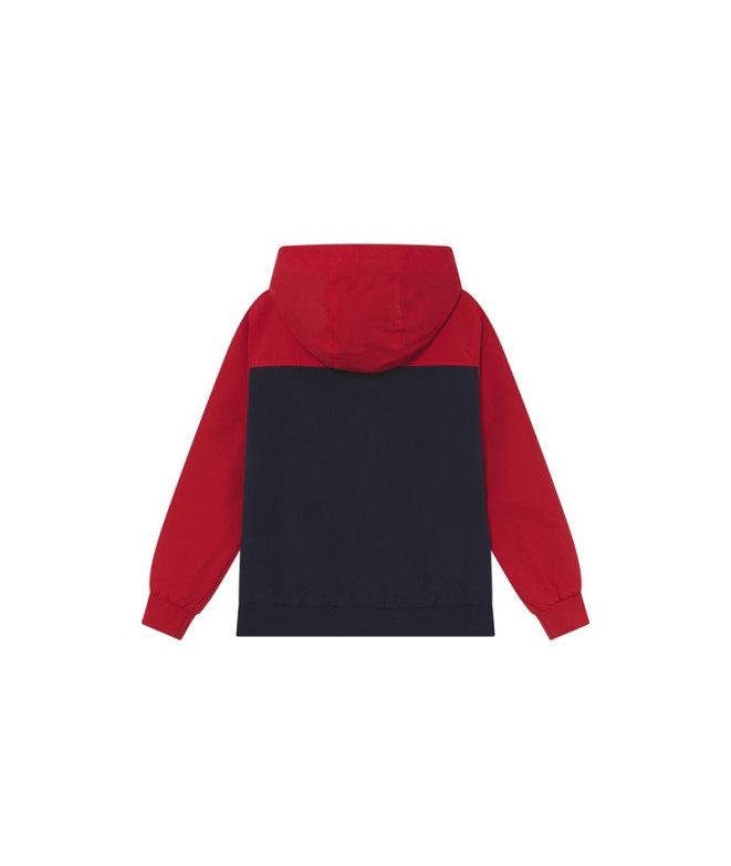 Casaco Infantil Jack and Jones erush Blocking True Red