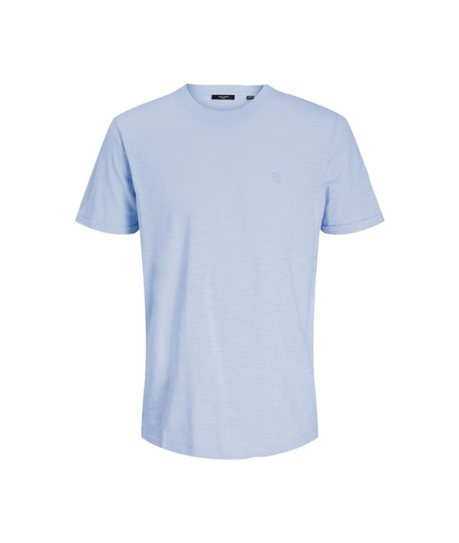 Camiseta Homem Jack and Jones blatropic Solid Crew Skyway