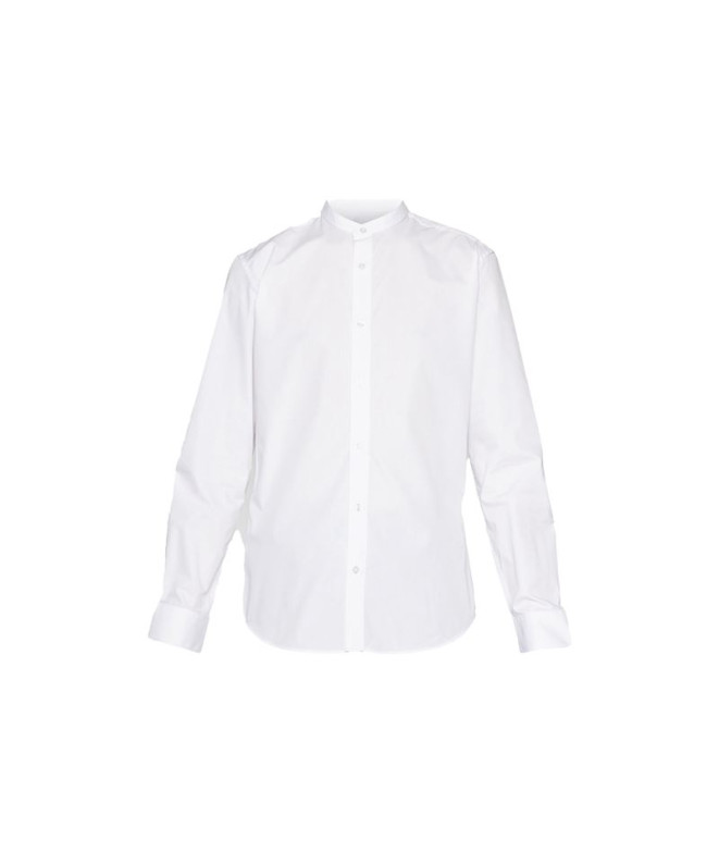 Homme Chemises Jack and Jones joe Plain Mao White