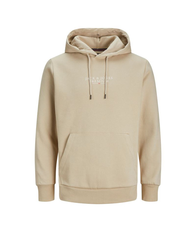 Moletom Homem Jack & Jones Bluarchie Beige/Fields Of Rye