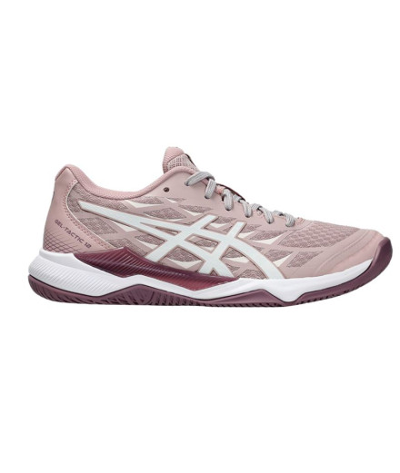 Chaussures Handball Gel Femme by ASICS -Tactic 12 Rose