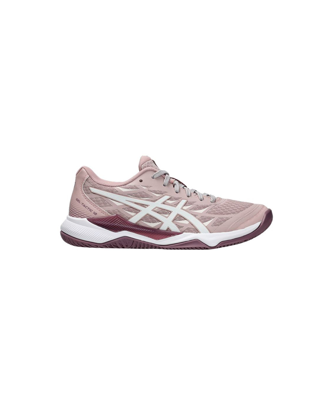 Chaussures Handball Gel Femme by ASICS Tactic 12 Rose