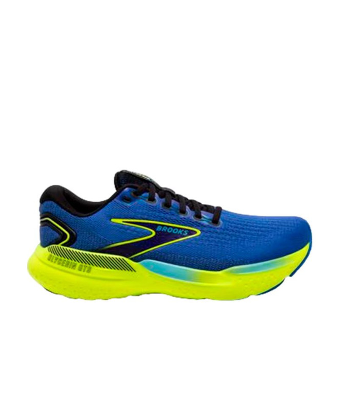 Chaussures Running Brooks Homme de Glycerin GTS 21 Bleu