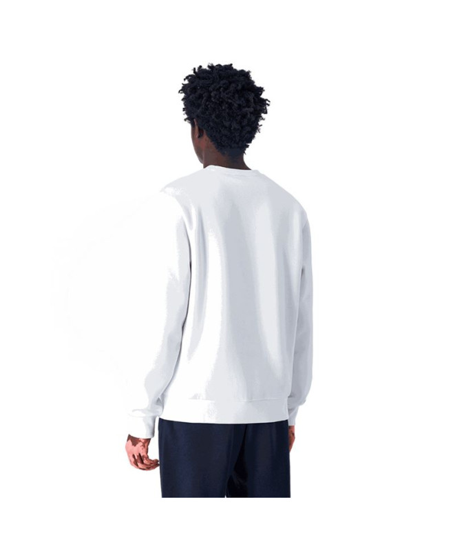 Sweat Champion Homme Sweat à col roulé blanc