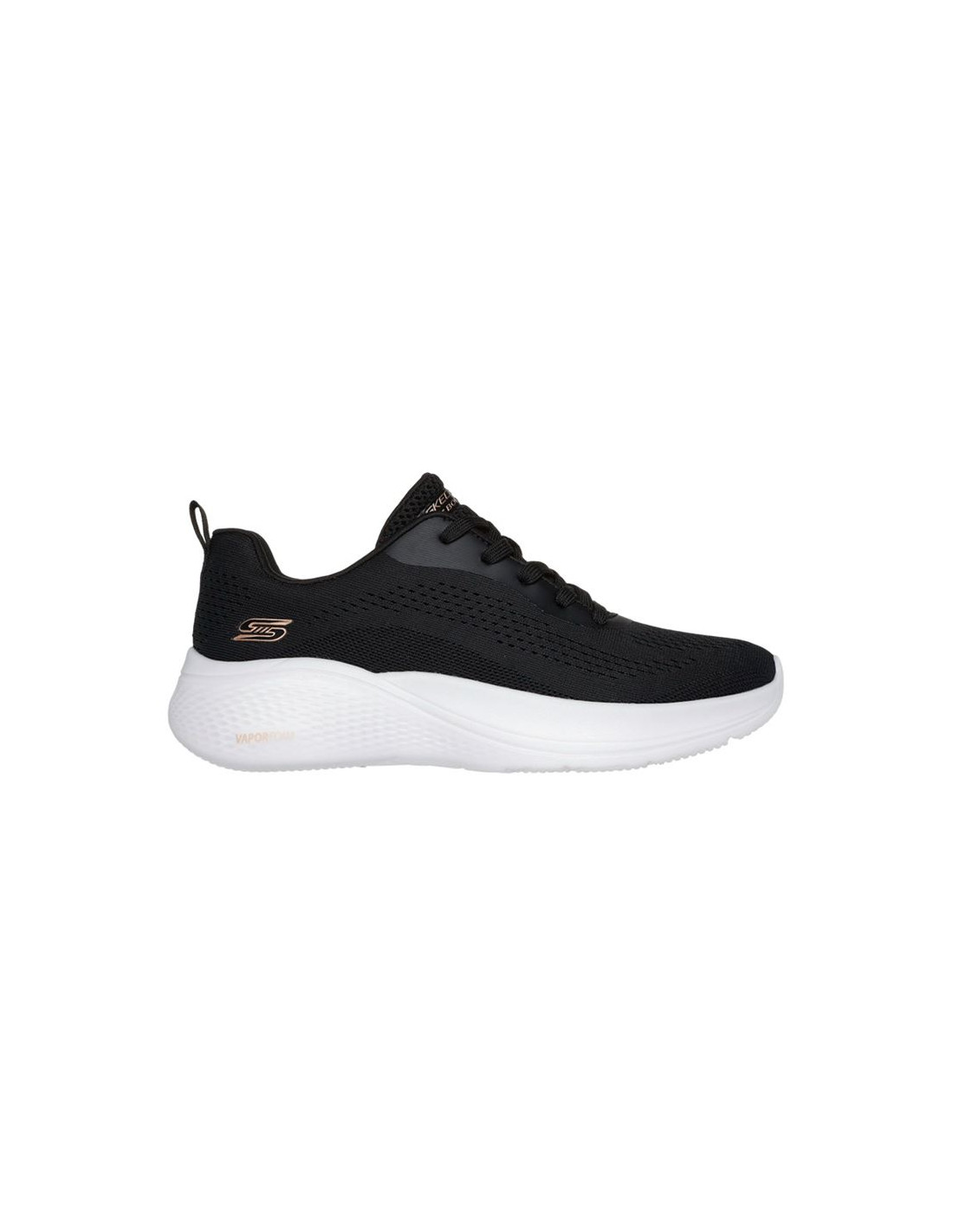 Skechers negros de mujer on sale