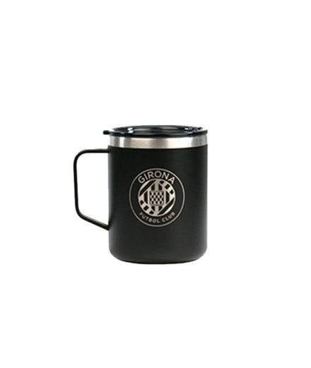 Taza Termo Runbott Mug Girona Fc 400Ml Negro