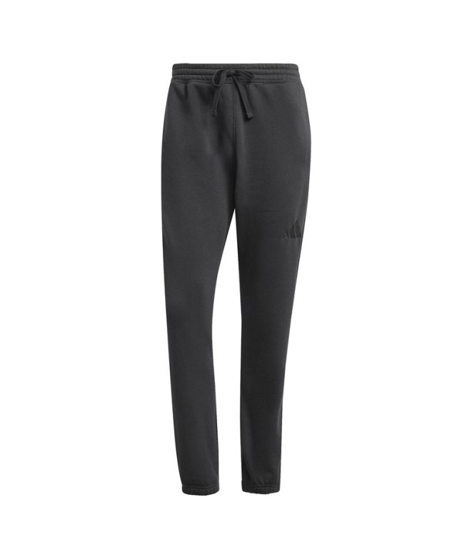 Pantalones adidas All Szn Fleece Regular Tapered Hombre Negro