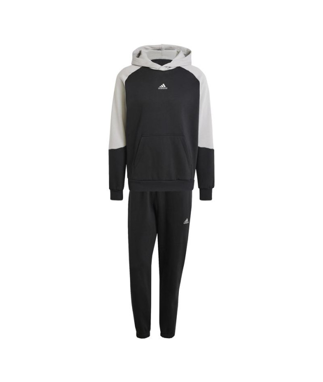 Fato de treino adidas Homem Roupa desportiva 300G Fleece Colorblock Preto