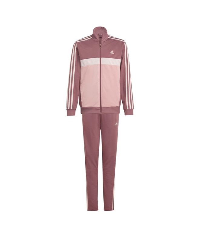 Fato de treino adidas Infantil Essentials 3 Band Tiberio Rosa