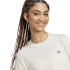 Camiseta adidas Mulher Essentials Small Logo Beige