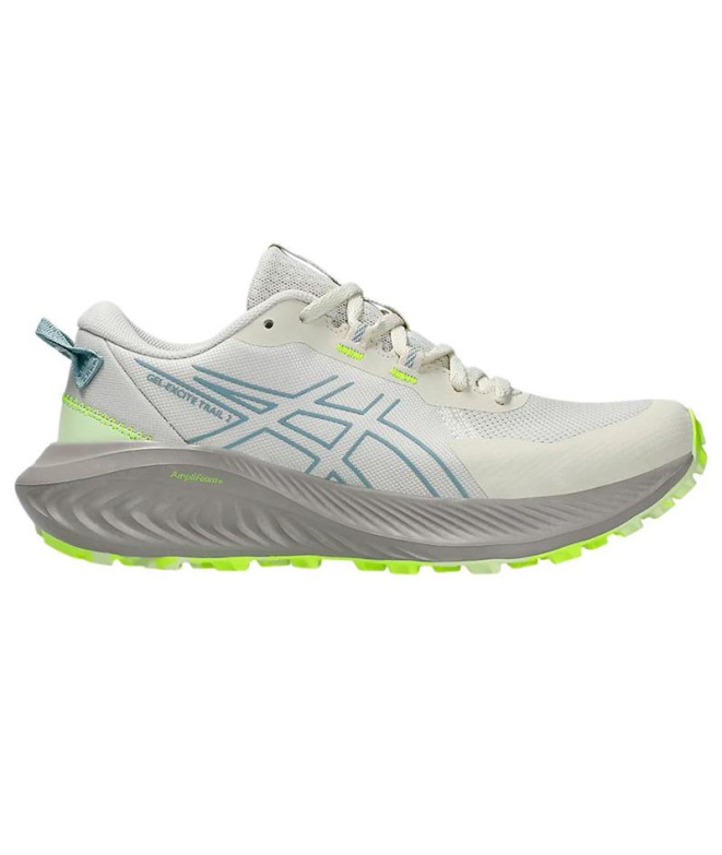 Sapatilhas Trail Gel Trail Mulher da ASICS -Excite 2 Bege/Cinza