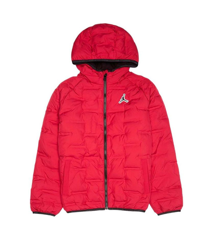 Chaqueta Nike Jordan Jdn Welded Jordan Puffer Infantil Rojo