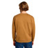 Sweat Homme Lee Plain Crew Marron