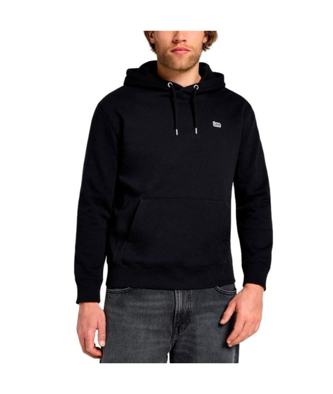 Moletom Homem Sweat Lee Plain Hoodie Unionall Preto