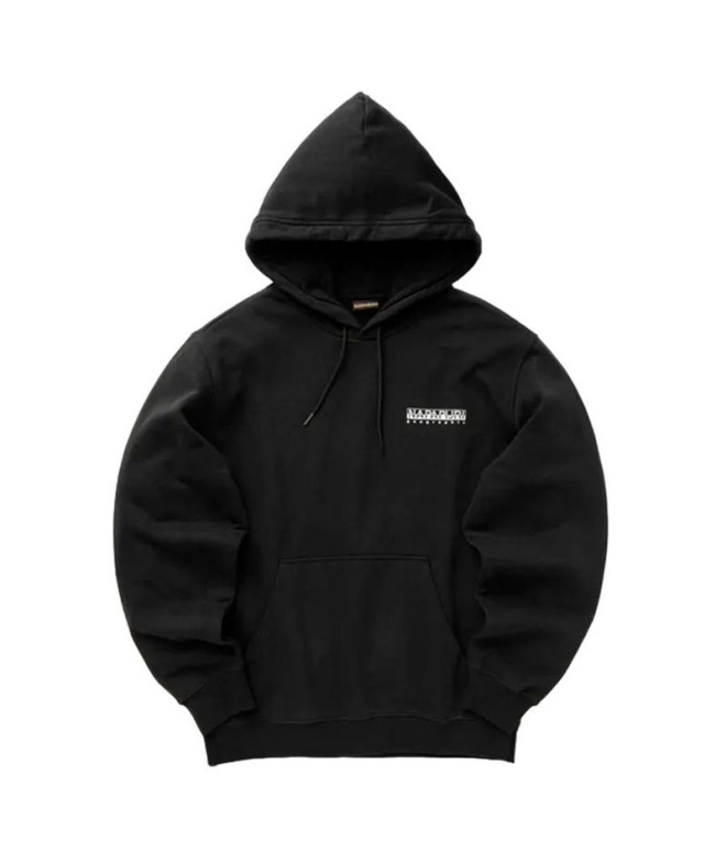 Sudadera Napapijiri B-Linth H Negro Hombre