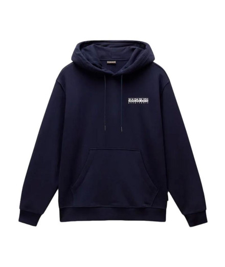 Sweat Napapijiri B-Linth H Bleu marine Homme Sweat Napapijiri B-Linth H Bleu marine Homme