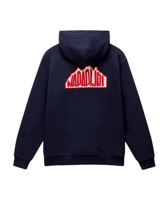Sweat Napapijiri B-Linth H Bleu marine Homme
