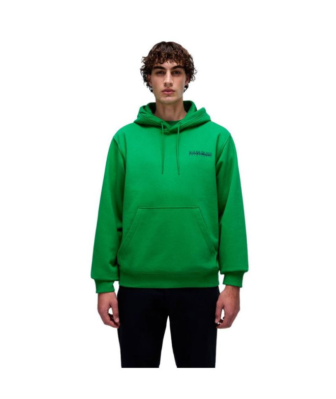 Sudadera Napapijiri B-Linth H Verde Hombre