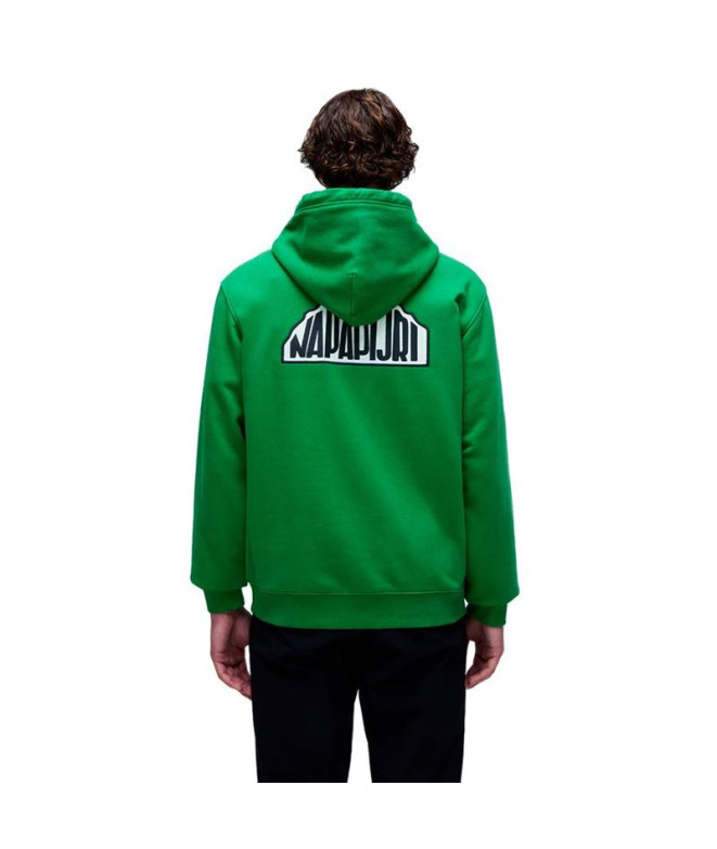 Moletom Napapijiri B-Linth H Verde Homem