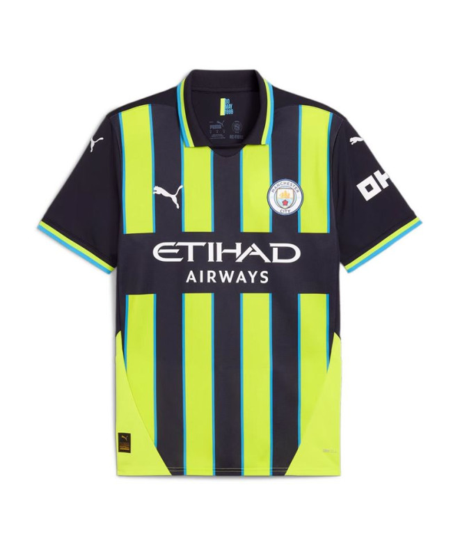 Camiseta Futebol de Puma Manchester City 24/25 Réplica Homem