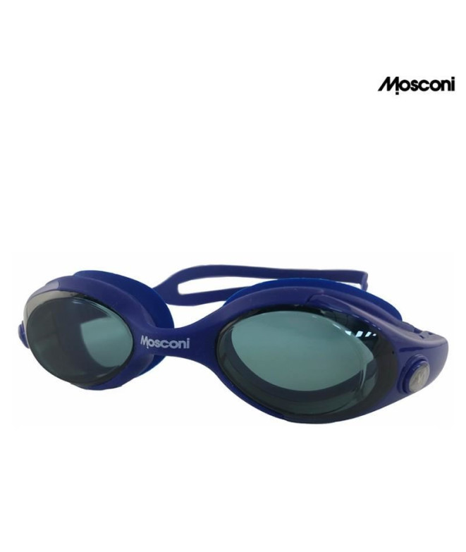 Gafas de Natação Mosconi Tinta azul de ajuste compacto - Preto