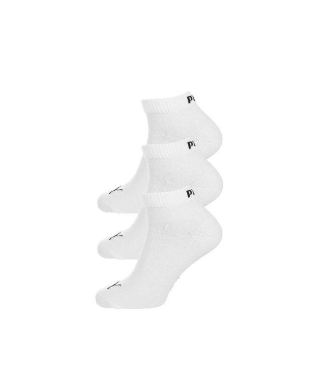 Calcetines Puma Infantil Blanco Pack