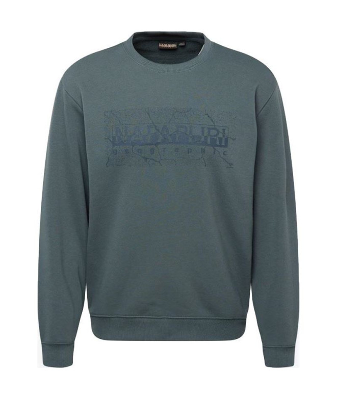 Sweat Homme Napapijri B-Albula Vert