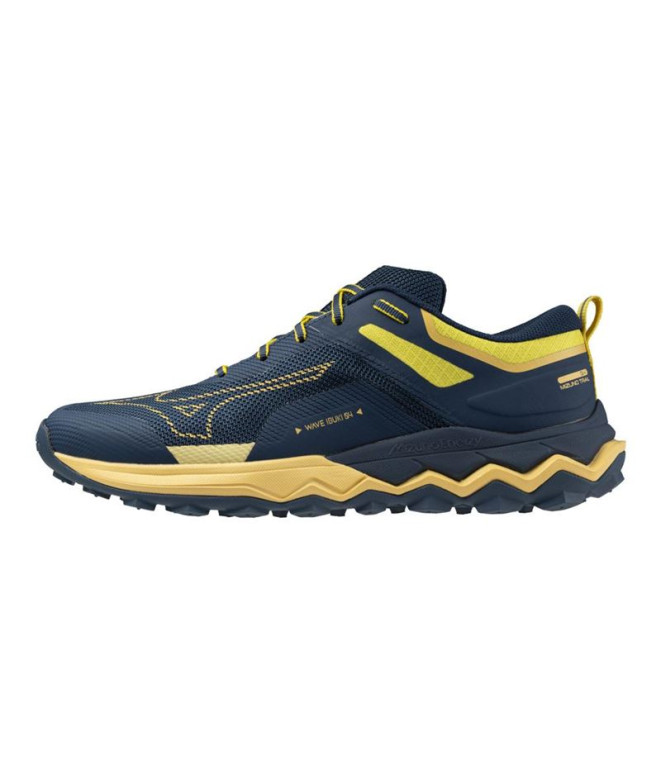 Chaussures Trail Mizuno Homme par Wave Ibuki 4 Gris Bleu