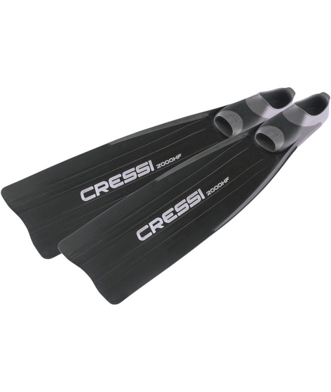 Aleta de Buceo Cressi Gara 2000 HF Unisex Negro