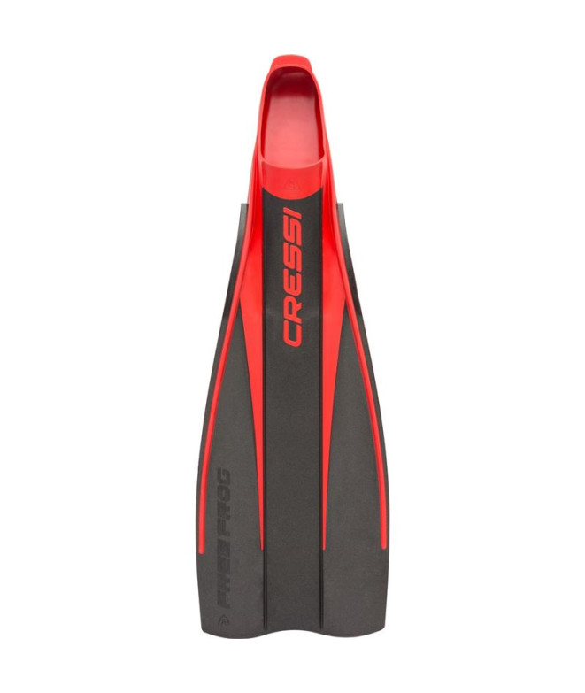 Mergulho Unissex Cressi Free Frog fin Preto-vermelho